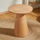 Contemporary Coffee Table Solid Wood Pedestal Coffee Cocktail Table 23.6"L x 23.6"W x 27.6"H Natural Clearhalo 'Coffee & Accent Tables' 'Coffee Tables' 'coffee_tables' 'furn' 'furn_coffee_tables' 'Furniture' 'Living Room Furniture' 7057969