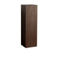 Contemporary Coffee Table Solid Wood Pedestal Coffee Cocktail Table 12"L x 12"W x 39.5"H Walnut Clearhalo 'Coffee & Accent Tables' 'Coffee Tables' 'coffee_tables' 'furn' 'furn_coffee_tables' 'Furniture' 'Living Room Furniture' 7057972