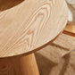Contemporary Coffee Table Solid Wood Pedestal Coffee Cocktail Table Clearhalo 'Coffee & Accent Tables' 'Coffee Tables' 'coffee_tables' 'furn' 'furn_coffee_tables' 'Furniture' 'Living Room Furniture' 7057975