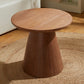 Contemporary Coffee Table Solid Wood Pedestal Coffee Cocktail Table 22"L x 22"W x 20"H Nut-Brown Clearhalo 'Coffee & Accent Tables' 'Coffee Tables' 'coffee_tables' 'furn' 'furn_coffee_tables' 'Furniture' 'Living Room Furniture' 7057986