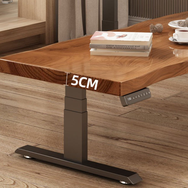 Tavolino da cocktail in slitta o caffè in legno massiccio contemporaneo