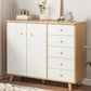 Commode de rangement contemporaine en bois avec 4/5/9 tiroirs