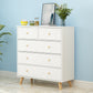 Commode de rangement contemporaine en bois avec 4/5/9 tiroirs