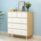 Commode de rangement contemporaine en bois avec 4/5/9 tiroirs