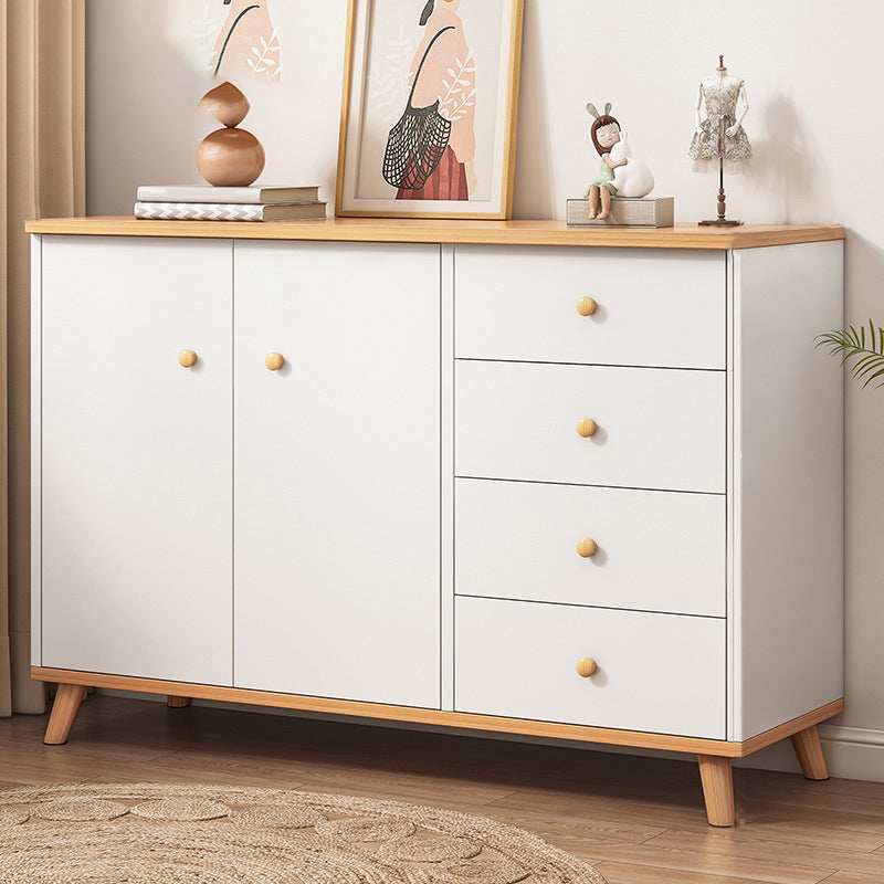 Commode de rangement contemporaine en bois avec 4/5/9 tiroirs
