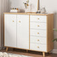 Commode de rangement contemporaine en bois avec 4/5/9 tiroirs