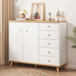Commode de rangement contemporaine en bois avec 4/5/9 tiroirs