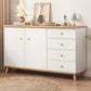 Commode de rangement contemporaine en bois avec 4/5/9 tiroirs