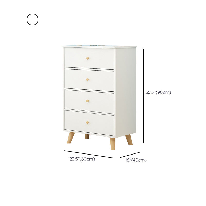 Commode de rangement contemporaine en bois avec 4/5/9 tiroirs