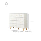 Commode de rangement contemporaine en bois avec 4/5/9 tiroirs