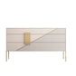 Classic Dresser Glam Storage Chest Dresser with 3/6 Drawers , 15.6 Inch Width