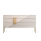Classic Dresser Glam Storage Chest Dresser with 3/6 Drawers , 15.6 Inch Width