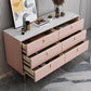 Classic Glam Storage Chest Stone Dresser with 5/6/7 Drawers , 15.6 Inch Width Clearhalo 'Bedroom Furniture' 'Dressers & Chests' 'dressers_chests' 'furn' 'furn_dressers_chests' 'Furniture' 7060504