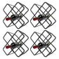Modern Simple Tabletop Wine Rack Metal Black Wine Bottle Rack voor keuken