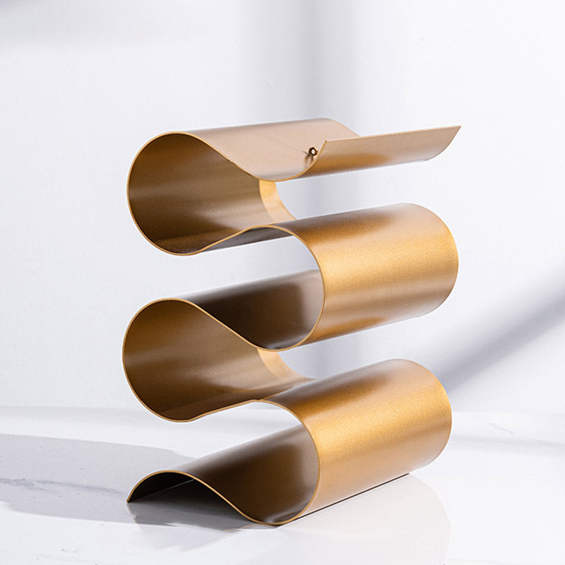 Modern Simple Tabletop Wine Rack Iron Wine Bottle Rack voor woonkamer