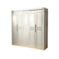 French Country Style Ward Armoire Wooden Wardrobe for Bedroom Armoire 82"L x 24"W x 83"H White Clearhalo 'Armoires & Wardrobes' 'armoires_wardrobes' 'Bedroom Furniture' 'furn' 'furn_armoires_wardrobes' 'Furniture' 7061552