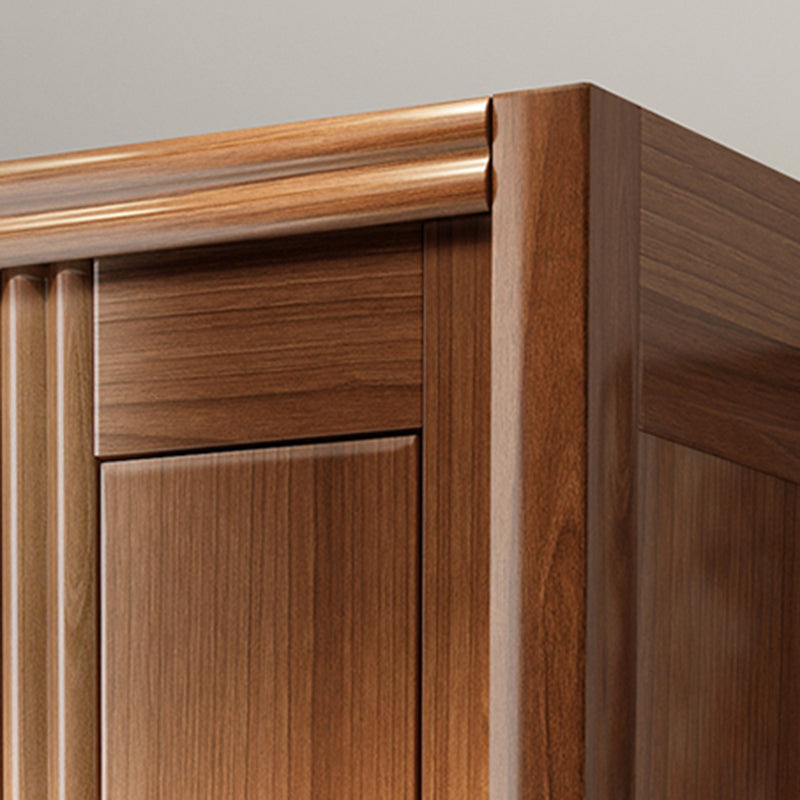 French Country Style Ward Armoire Wooden Wardrobe for Bedroom Clearhalo 'Armoires & Wardrobes' 'armoires_wardrobes' 'Bedroom Furniture' 'furn' 'furn_armoires_wardrobes' 'Furniture' 7061555