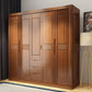 French Country Style Ward Armoire Wooden Wardrobe for Bedroom Armoire 82"L x 24"W x 83"H Brown Clearhalo 'Armoires & Wardrobes' 'armoires_wardrobes' 'Bedroom Furniture' 'furn' 'furn_armoires_wardrobes' 'Furniture' 7061561