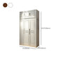 French Country Style Ward Armoire Wooden Wardrobe for Bedroom Clearhalo 'Armoires & Wardrobes' 'armoires_wardrobes' 'Bedroom Furniture' 'furn' 'furn_armoires_wardrobes' 'Furniture' 7061567