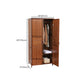 Modern Style Wardrobe Cabinet Wood Clothes Rail Wardrobe Armoire for Bedroom