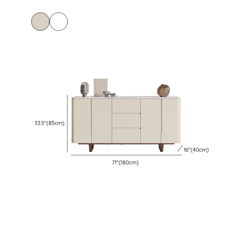 STONE BUFFET SERVER SCHEDA MODERN MODERNI MODERNI con cassetti e armadi