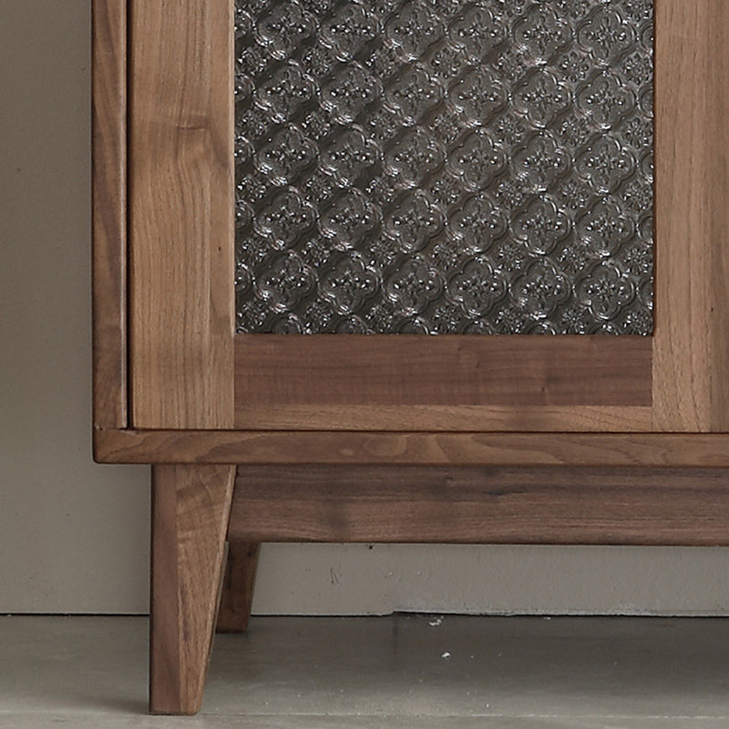 Pine Solid Wood Buffet Server with Drawers Modern Dining Server Clearhalo 'buffet_sideboard' 'Buffets & Sideboards' 'furn' 'furn_buffet_sideboard' 'Furniture' 'Kitchen & Dining Furniture' 7061820