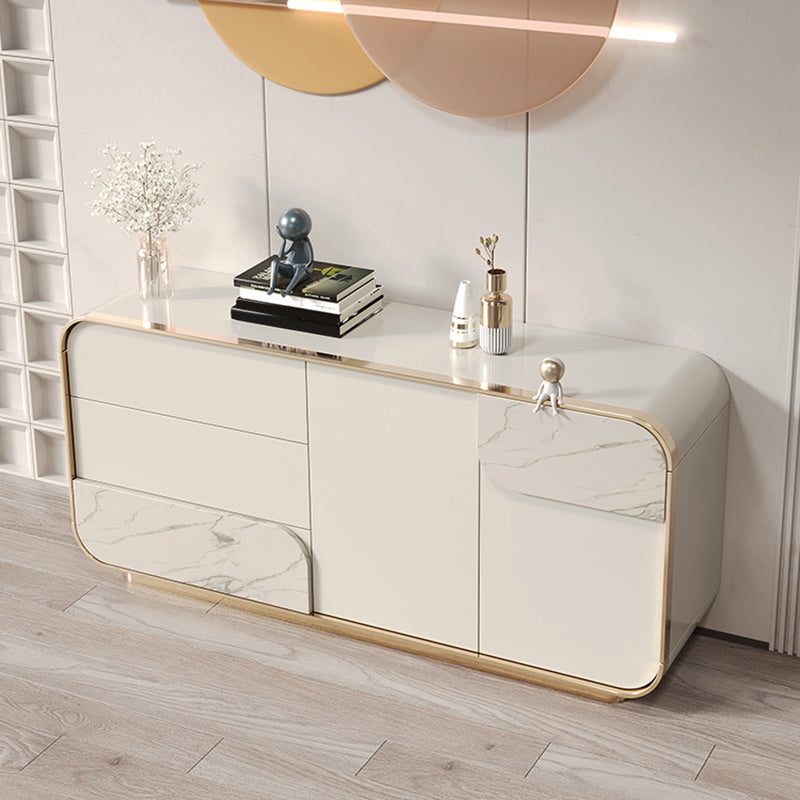 Armadietto contemporaneo di sideboard con cassetti del tavolo di sideboard in legno