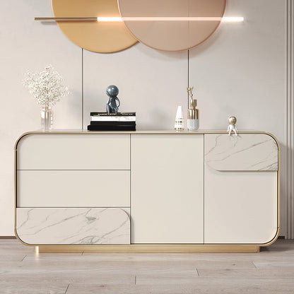 Armadietto contemporaneo di sideboard con cassetti del tavolo di sideboard in legno