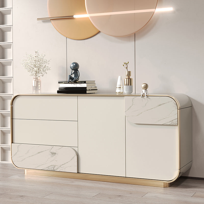 Armadietto contemporaneo di sideboard con cassetti del tavolo di sideboard in legno