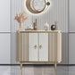 Glam Sideboard Cabinet Stone e Server a buffet ingegnerizzato in legno
