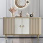 Glam Sideboard Cabinet Stone e Server a buffet ingegnerizzato in legno