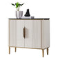Glam Sideboard Cabinet Stone e Server a buffet ingegnerizzato in legno