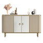 Glam Sideboard Cabinet Stone e Server a buffet ingegnerizzato in legno