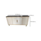Glam Sideboard Cabinet Stone e Server a buffet ingegnerizzato in legno