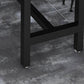Set tavolo da bar industriale 1/6/11 pezzi Tavolo da bancone in legno massello con sgabelli imbottiti