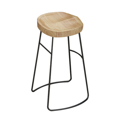 Contemporary Rectangle Bar Table Set 1/5 Pcs Solid Wood Bar Table and Stools Chair(s) None 1 Piece Clearhalo 'Bar Furniture' 'furn' 'furn_home_bar_bar_sets' 'Furniture' 'Home Bars & Bar Sets' 'home_bar_bar_sets' 'Kitchen & Dining Furniture' 7062049