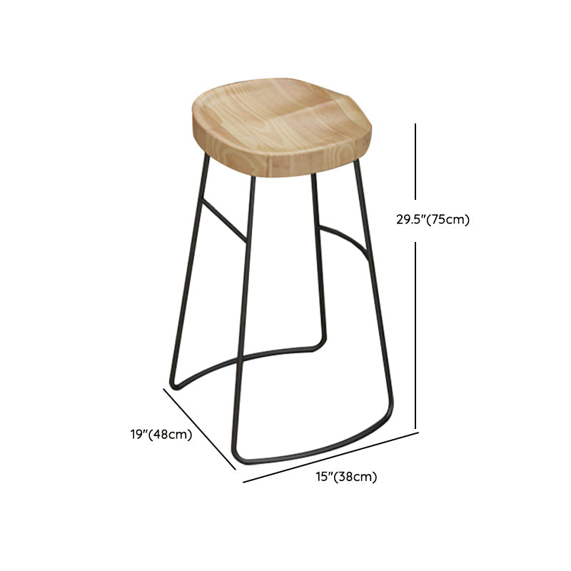 Contemporary Rectangle Bar Table Set 1/5 Pcs Solid Wood Bar Table and Stools Clearhalo 'Bar Furniture' 'furn' 'furn_home_bar_bar_sets' 'Furniture' 'Home Bars & Bar Sets' 'home_bar_bar_sets' 'Kitchen & Dining Furniture' 7062065