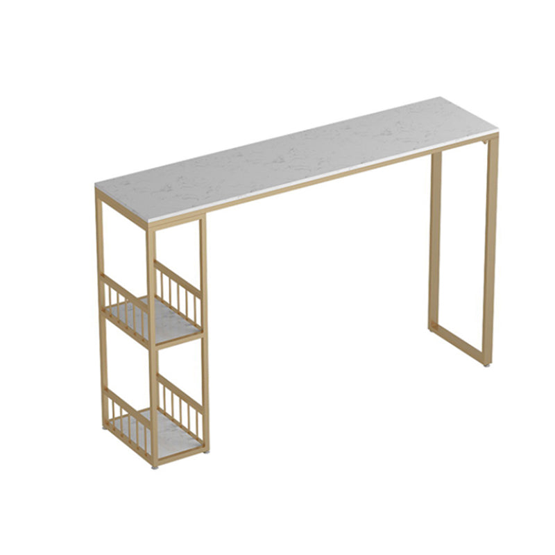 Juego de mesa de bar con pedestal doble moderno, mesa de bar con estructura de hierro de 1/3 piezas y taburetes