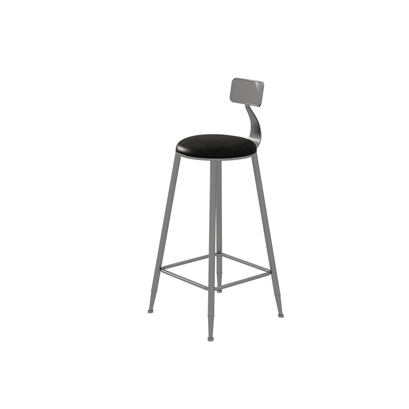 Rechteckiges Bartisch-Set, 1/5-teilig, moderner Bartisch mit Eisenrahmen und gepolsterte Hocker