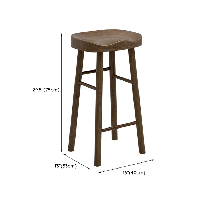 Modern Rectangle Bar Table Set 1/3 Pcs Solid Wood Bar Table and Stools Clearhalo 'Bar Furniture' 'furn' 'furn_home_bar_bar_sets' 'Furniture' 'Home Bars & Bar Sets' 'home_bar_bar_sets' 'Kitchen & Dining Furniture' 7062129