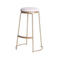 Juego de mesa de bar rectangular Glam, mesa de bar con estructura de hierro de 1/5 piezas y taburetes tapizados