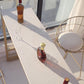 Juego de mesa de bar rectangular Glam, mesa de bar con estructura de hierro de 1/5 piezas y taburetes tapizados