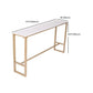 Juego de mesa de bar rectangular Glam, mesa de bar con estructura de hierro de 1/5 piezas y taburetes tapizados