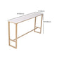 Juego de mesa de bar rectangular Glam, mesa de bar con estructura de hierro de 1/5 piezas y taburetes tapizados