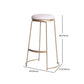 Juego de mesa de bar rectangular Glam, mesa de bar con estructura de hierro de 1/5 piezas y taburetes tapizados