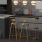 Ensemble de Table et tabourets 1/2/3 pièces, ensemble de Table de Bar et de pub ovale moderne