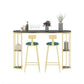 Ensemble de Table et tabourets 1/2/3 pièces, ensemble de Table de Bar et de pub ovale moderne