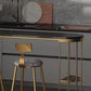 Ensemble de Table et tabourets 1/2/3 pièces, ensemble de Table de Bar et de pub ovale moderne