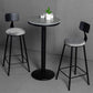 1/3 Pieces Counter Height Pub Set Modern Round Table and Stool Set Clearhalo 'Bar Furniture' 'furn' 'furn_home_bar_bar_sets' 'Furniture' 'Home Bars & Bar Sets' 'home_bar_bar_sets' 'Kitchen & Dining Furniture' 7062216