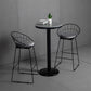 1/3 Pieces Counter Height Pub Set Modern Round Table and Stool Set Clearhalo 'Bar Furniture' 'furn' 'furn_home_bar_bar_sets' 'Furniture' 'Home Bars & Bar Sets' 'home_bar_bar_sets' 'Kitchen & Dining Furniture' 7062217